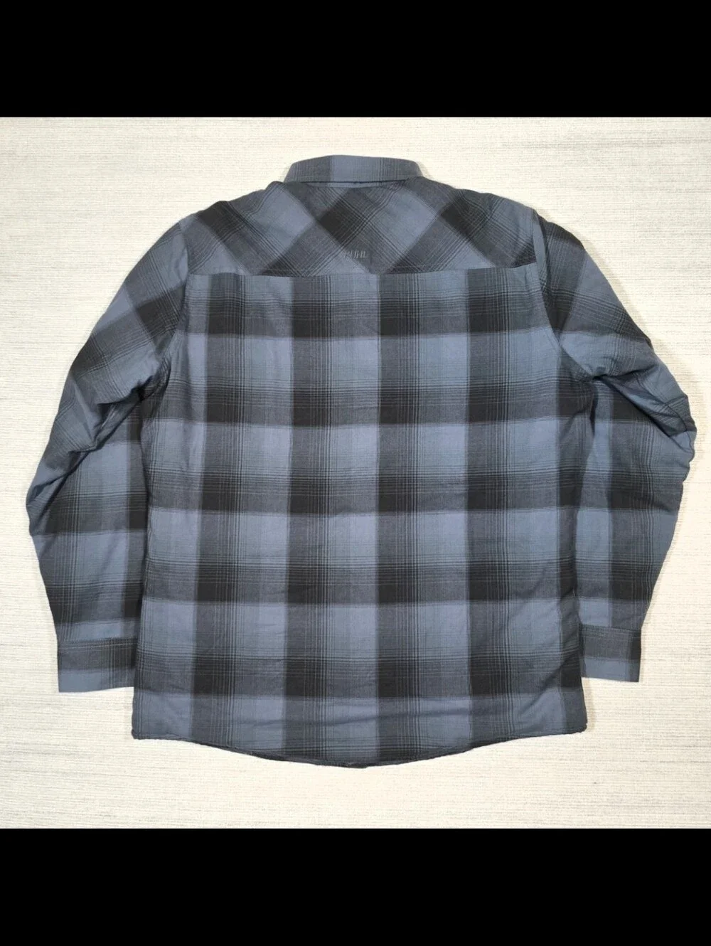Kuhl JOYRYDR Shirt-Jac Jacket Mens M Fleece Lined Plaid Flannel Shacket #7253